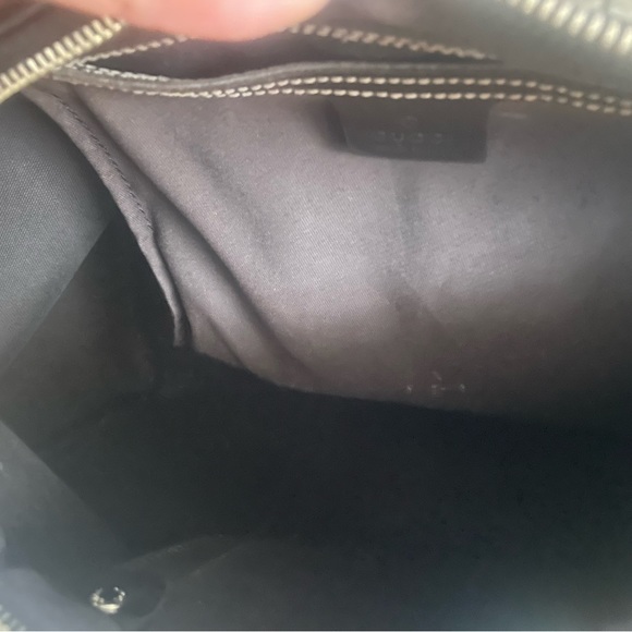 Authentic Gucci Monogram Joy Boston Satchel Bag. Beige and Brown. Code: 193603 - Picture 12 of 14